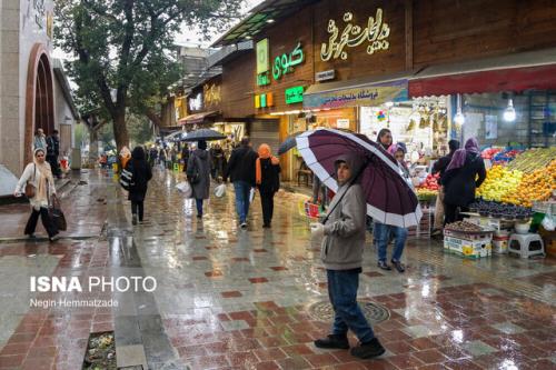 ورود سامانه بارشی به تهران طی جمعه