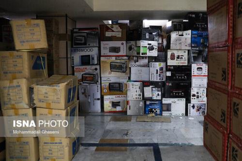 کشف 409 قلم لوازم خانگی قاچاق در رشت