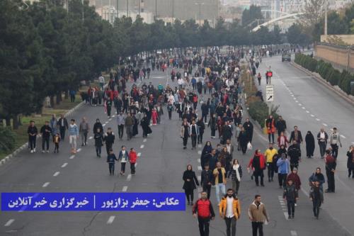 ببینید برگزاری بیستمین همایش پیاده روی بزرگداشت شهدای دودانگه ساری