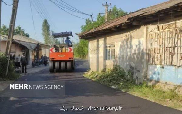 شروع عملیات ترمیم و روکش آسفالت محور ویشکا – جیرسرویشکا در خشکبیجار