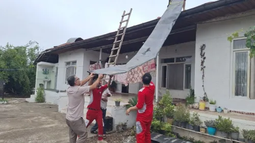 خسارت ۵۵۰۰ میلیارد تومانی طوفان به مازندران