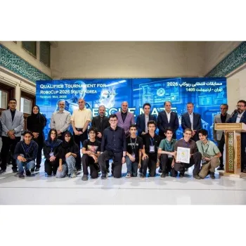 درخشش تیم های رباتیک دانش آموزی مازندران در ربوکاپ آزاد ایران