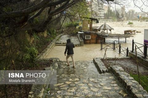 ۳۰ میلیمتر بارندگی در مازندران بحران زا است