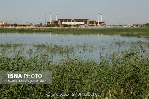 قطع راه ارتباطی چند روستا به علت آبگرفتگی پل آبنمای چهارده آستانه