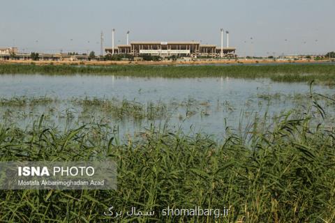 قطع راه ارتباطی چند روستا به علت آبگرفتگی پل آبنمای چهارده آستانه