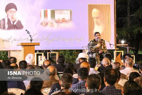 سردار عروج: مردم در دفاع مقدس با آموزه های امام راحل دفاع كردند