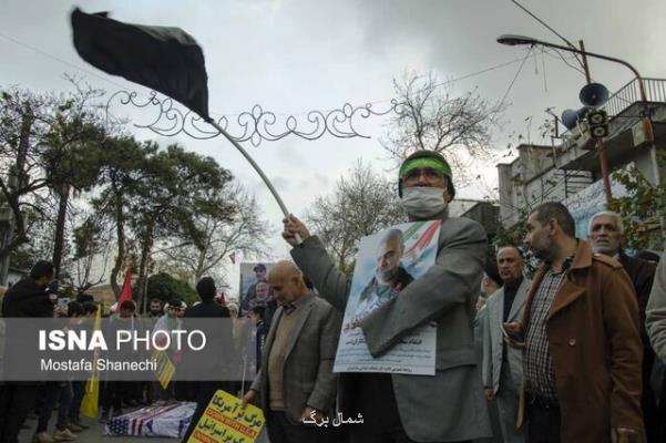 تجمع بزرگ مردمی سلیمانی ها در مازندران برگزار گردید