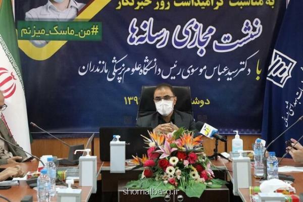 انتقال ویروس با برداشتن ماسك در حین صحبت