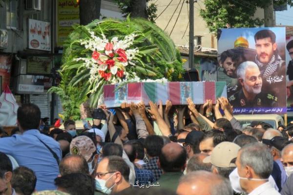بازگشت 4 شهید مدافع حرم به مازندران
