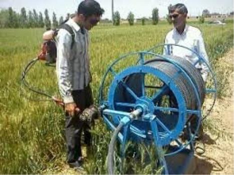 تجهیز ۱۰۰هكتار از مزارع بهشهر به سیستم آبیاری نوین